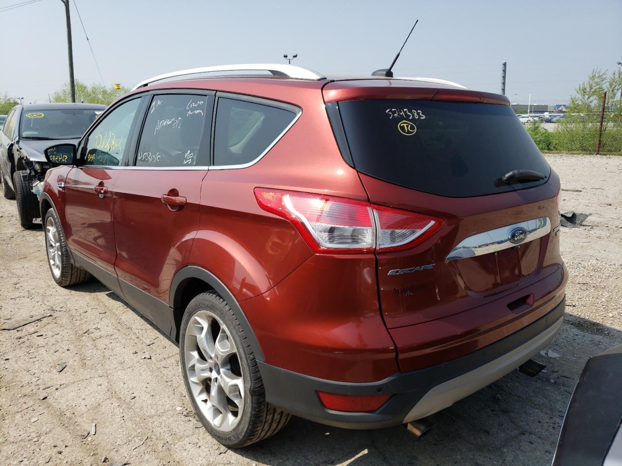 Photo 3 from auction – 2014 FORD ESCAPE TIT with VIN 1FMCU9JX0EUD50306
