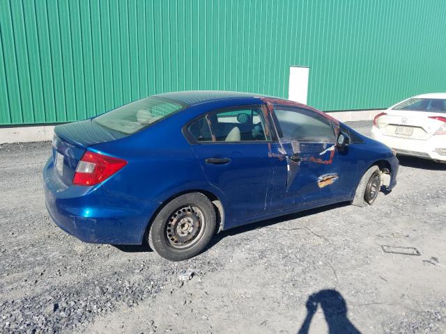 Photo 4 from auction – 2012 HONDA CIVIC DX with VIN 2HGFB2E21CH036534