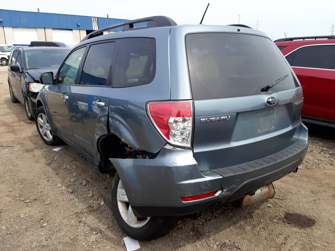 Photo 3 from auction – 2009 SUBARU FORESTER 2 with VIN JF2SH63639H763960