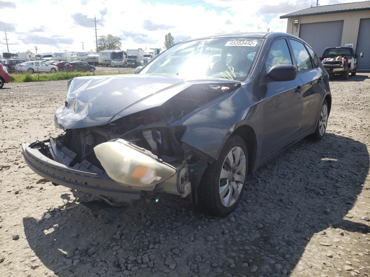 Photo 2 from auction – 2008 SUBARU IMPREZA 2. with VIN JF1GH61618H833905