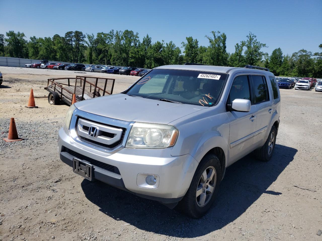 Photo 2 from auction – 2011 HONDA PILOT EX with VIN 5FNYF3H48BB025274