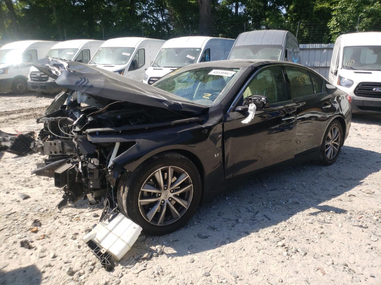Photo 2 from auction – 2015 INFINITI Q50 BASE with VIN JN1BV7AP1FM353687