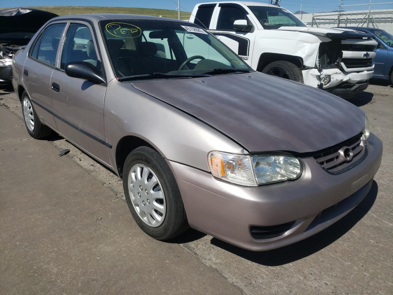 TOYOTA COROLLA CE 2001 with VIN 1NXBR12E71Z466981 - Photo from auction