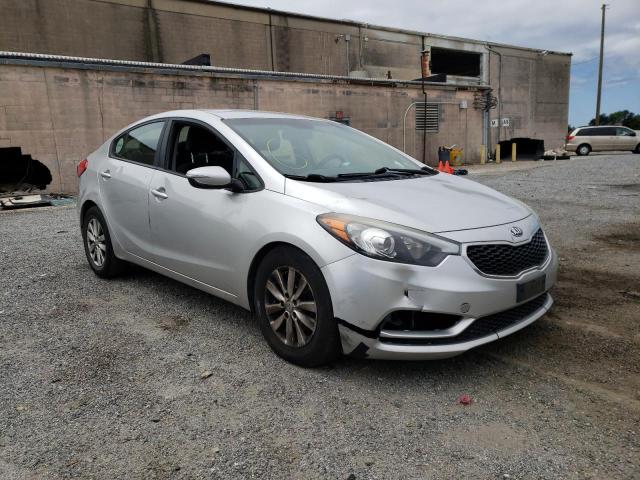 KIA FORTE LX 2014 with VIN KNAFX4A66E5105276 - Photo from auction