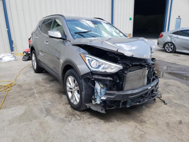 HYUNDAI SANTA FE S 2018 with VIN 5NMZU4LA7JH070474 - Photo from auction