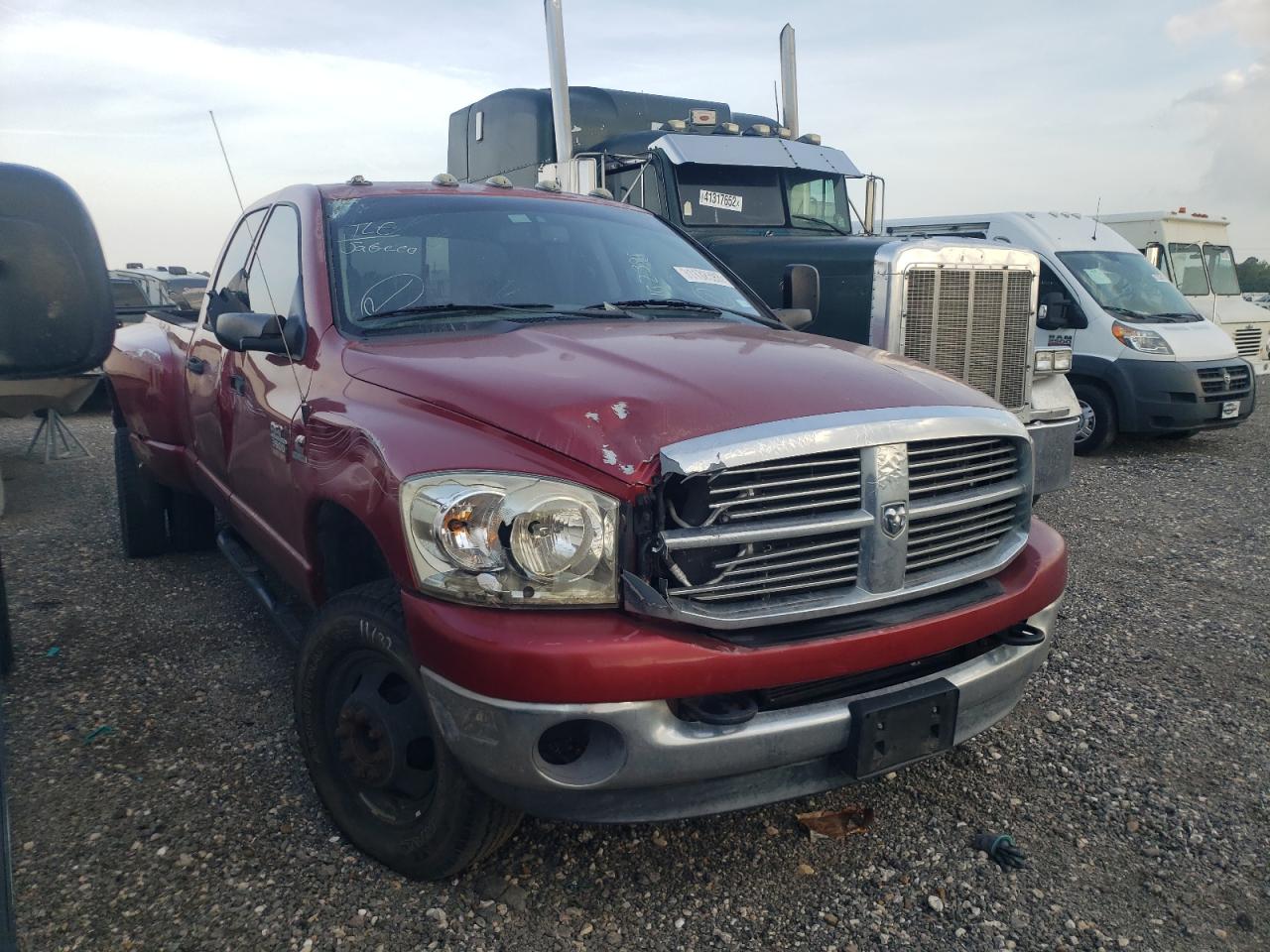 DODGE RAM 3500 S 2008 with VIN 3D7MX48A68G102398 - Photo from auction