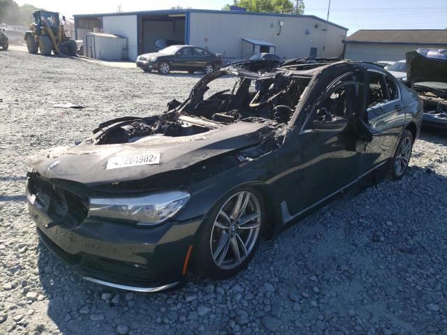 Photo 2 from auction – 2016 BMW 740 I with VIN WBA7E2C54GG547676