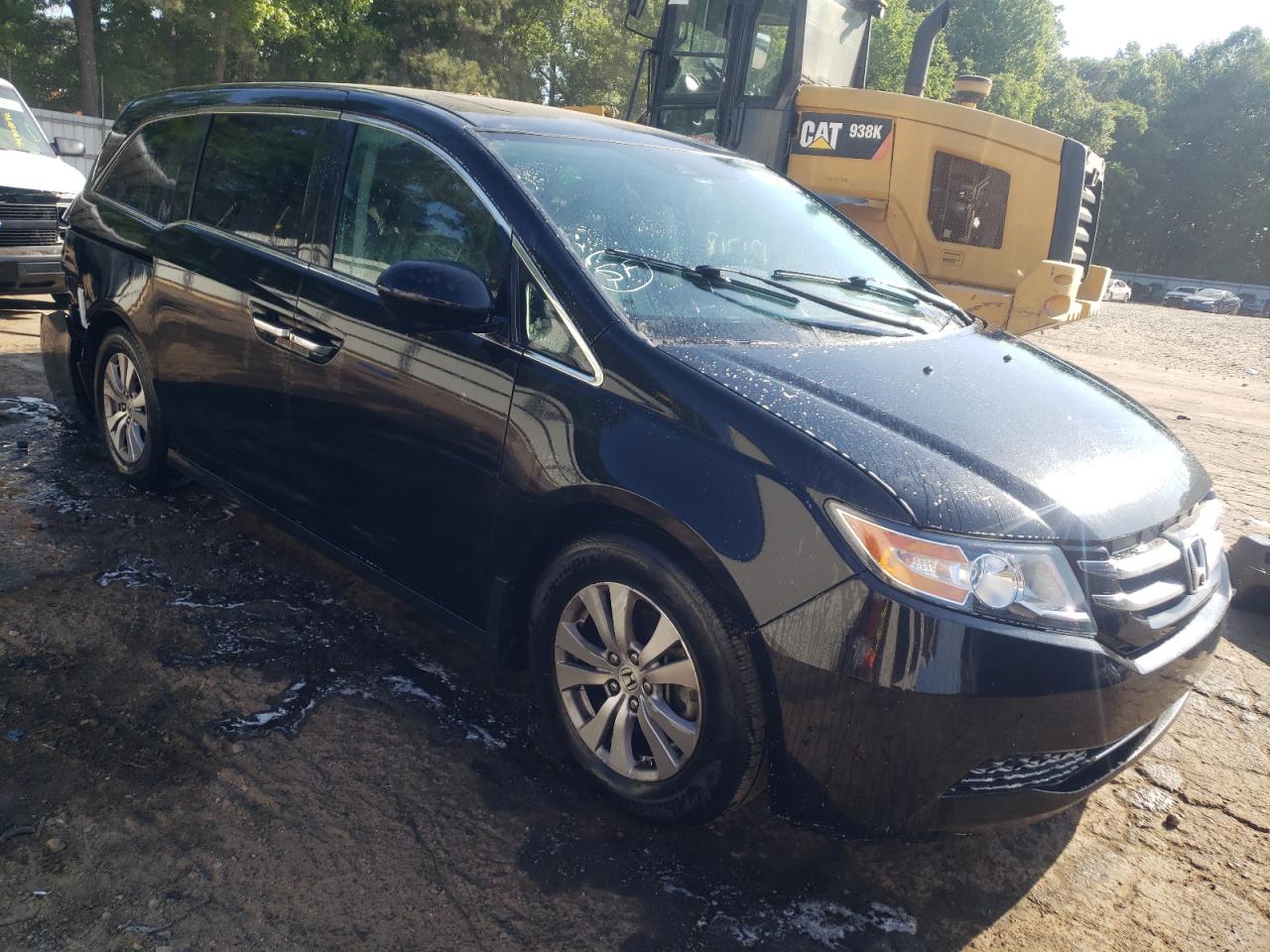 HONDA ODYSSEY EX 2014 with VIN 5FNRL5H62EB018965 - Photo from auction
