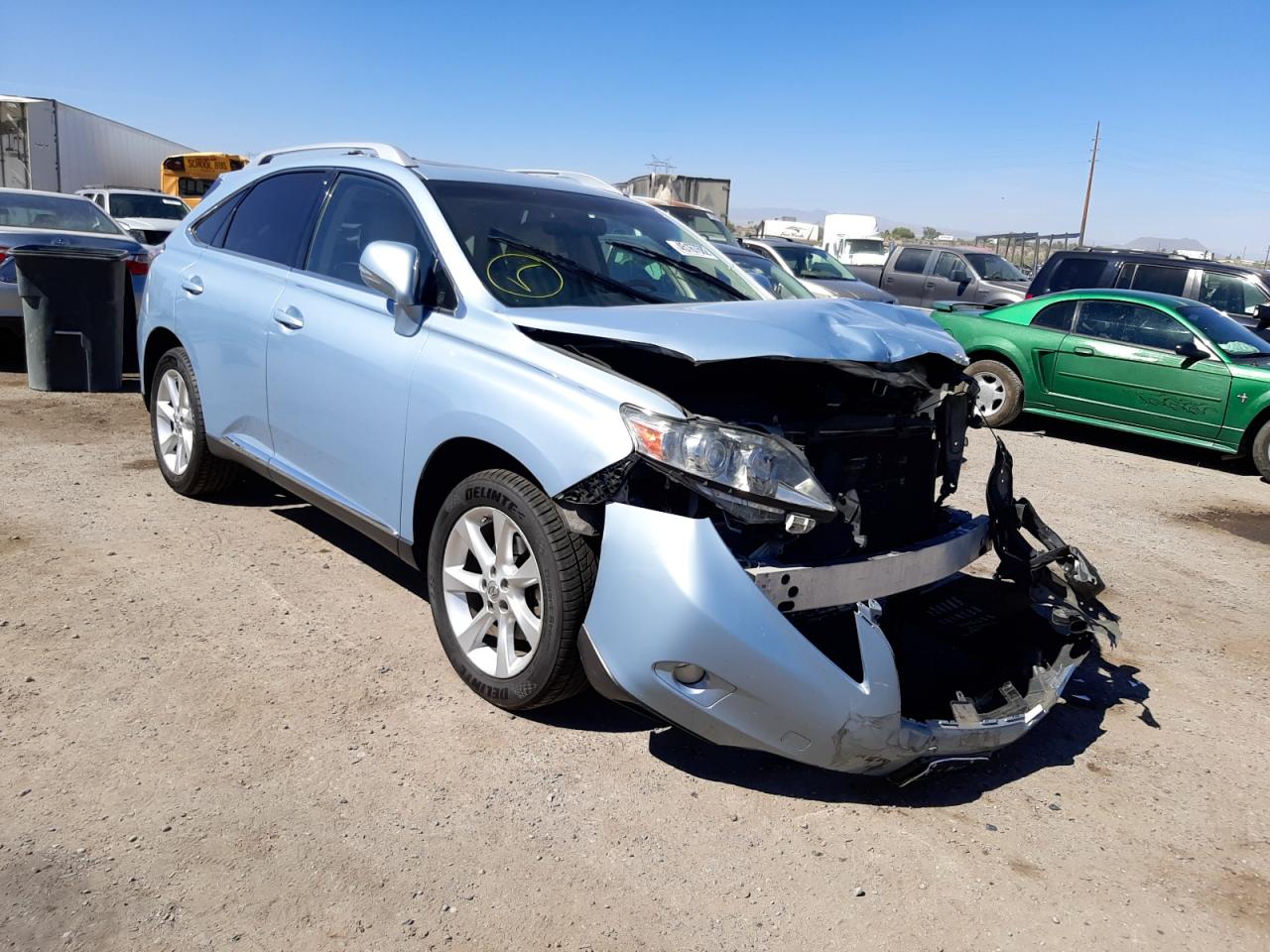 LEXUS RX 350 2010 with VIN JTJZK1BA6A2002190 - Photo from auction