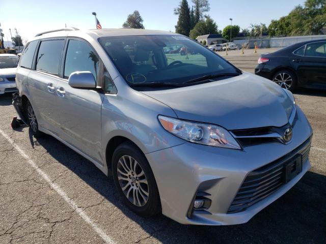TOYOTA SIENNA XLE 2020 with VIN 5TDYZ3DC6LS025372 - Photo from auction