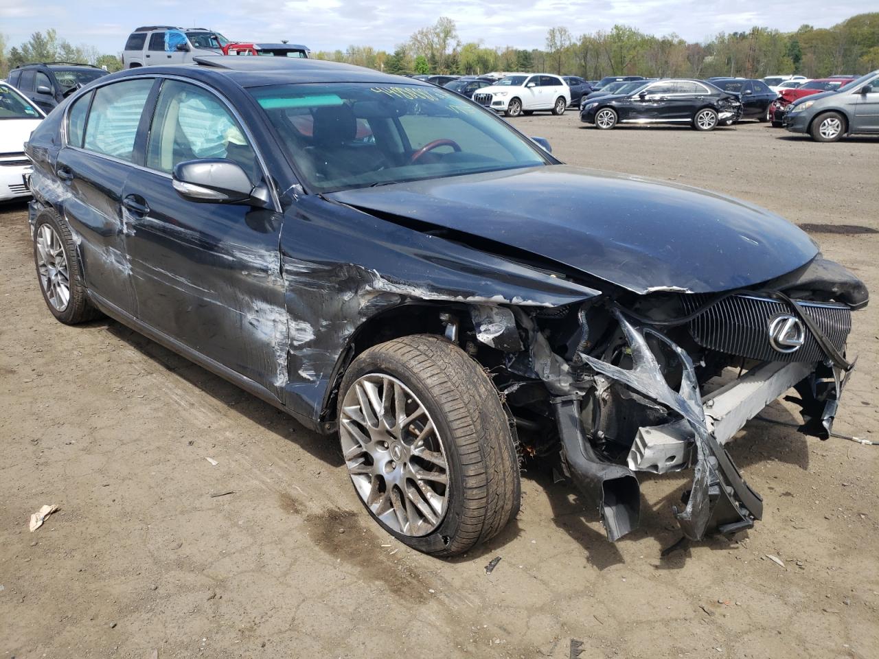 LEXUS GS 350 2011 with VIN JTHCE1KS6B0030804 - Photo from auction