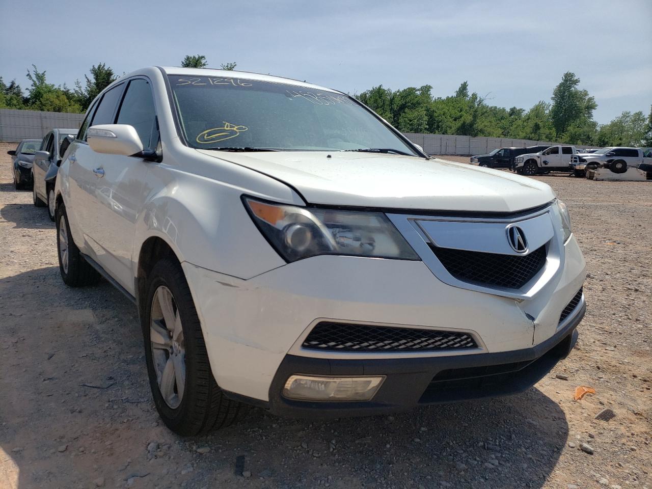 ACURA MDX 2011 with VIN 2HNYD2H27BH521296 - Photo from auction