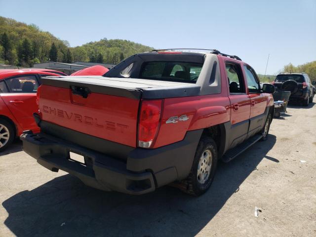 Photo 4 from auction – 2003 CHEVROLET AVALANCHE with VIN 3GNEK13T93G155620