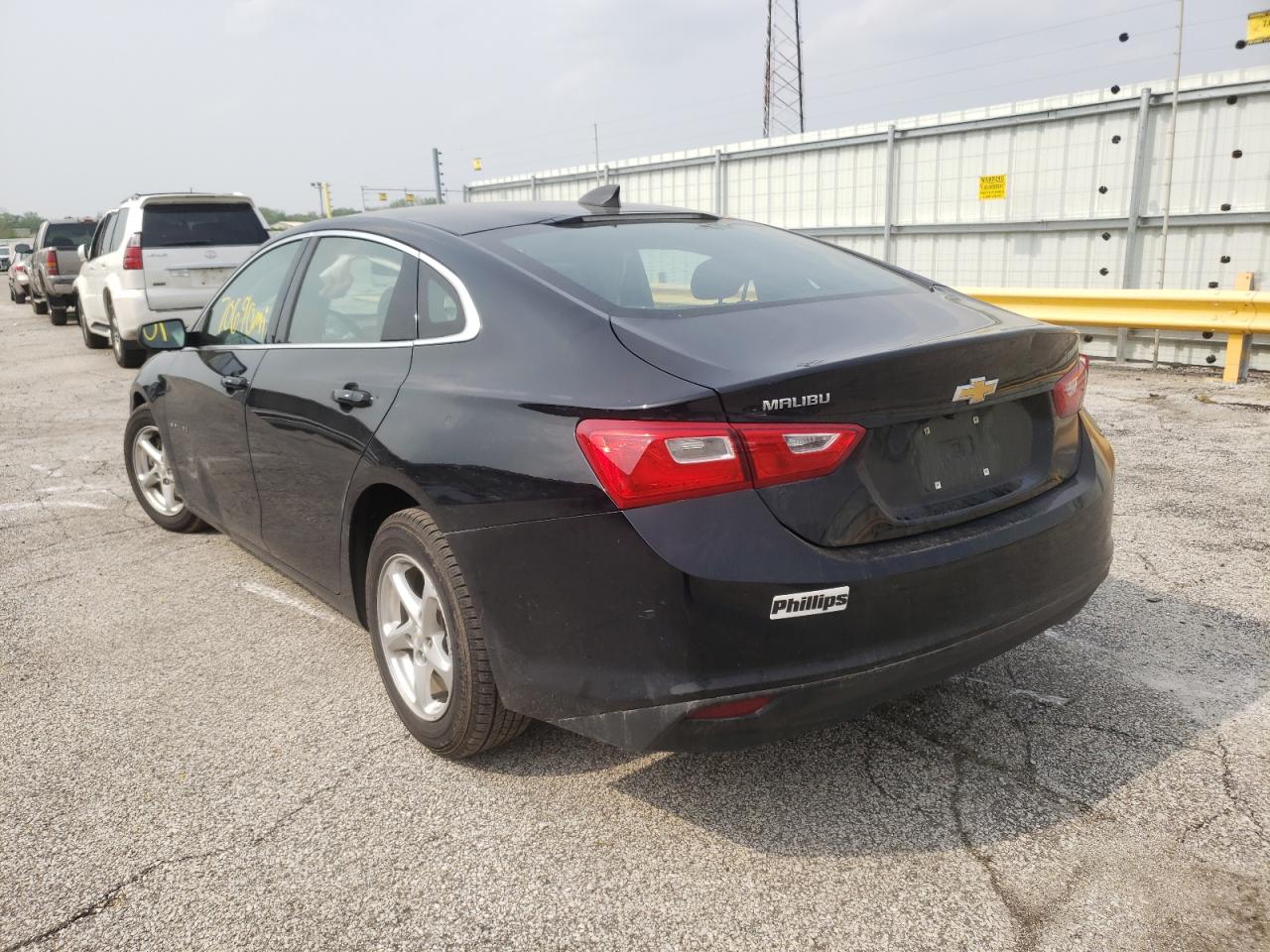 Photo 3 from auction – 2018 CHEVROLET MALIBU LS with VIN 1G1ZB5STXJF109059