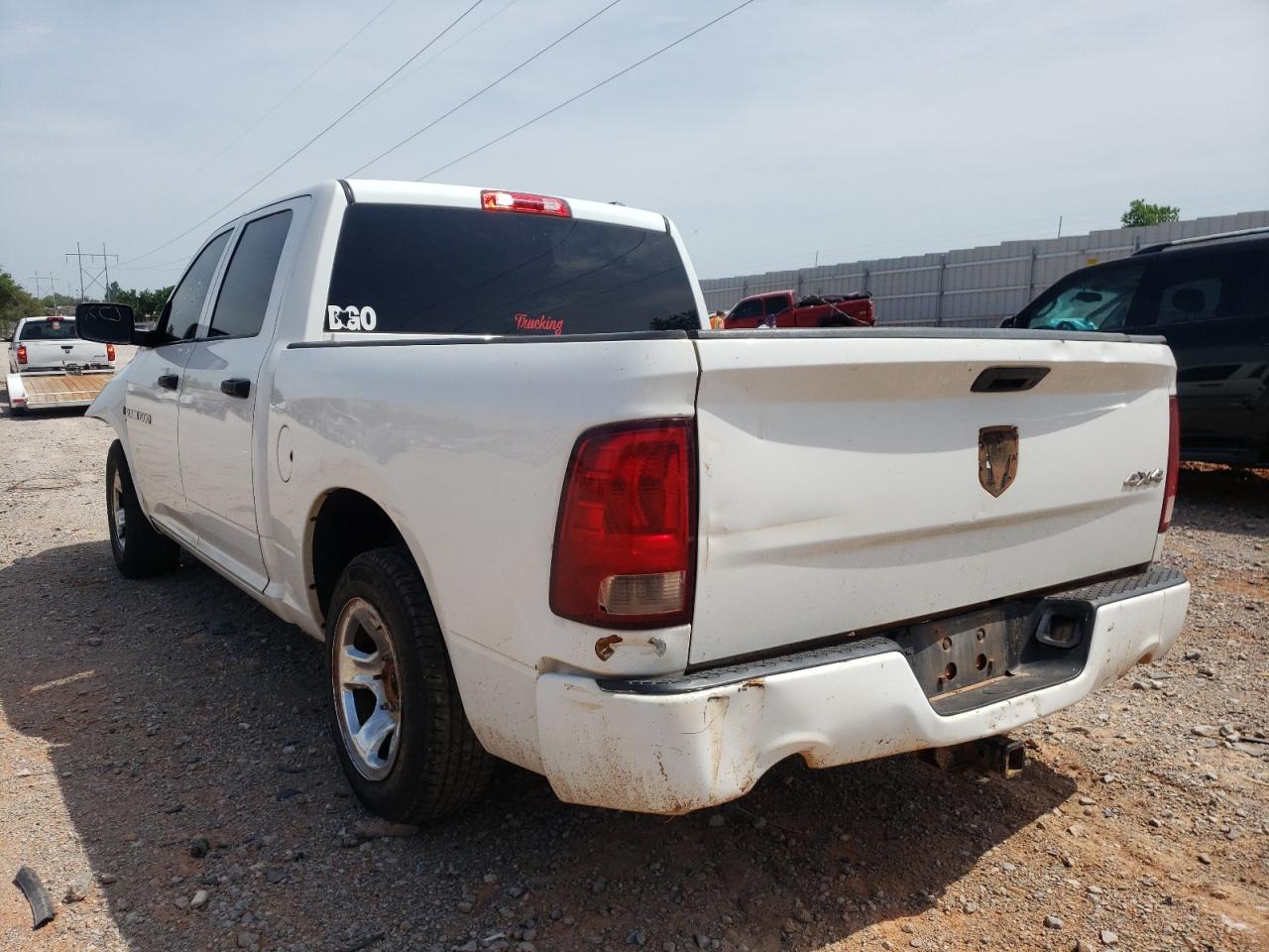 Photo 3 from auction – 2012 DODGE RAM 1500 S with VIN 1C6RD7KTXCS180065