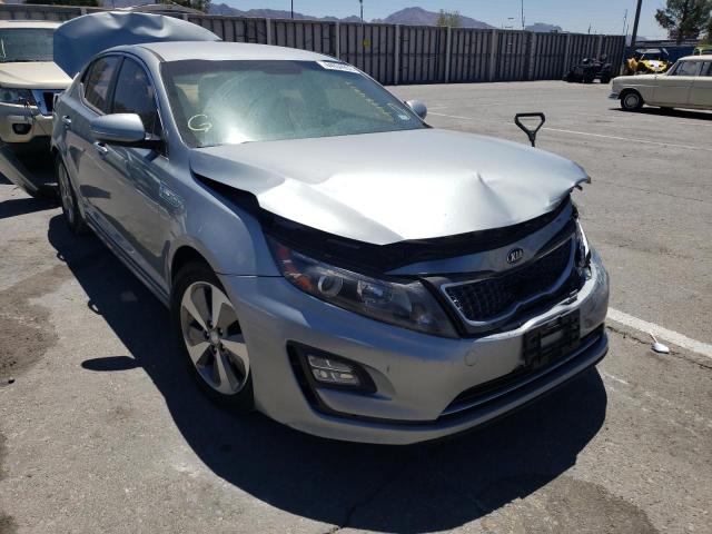 KIA OPTIMA HYB 2014 with VIN KNAGN4AD6E5075706 - Photo from auction