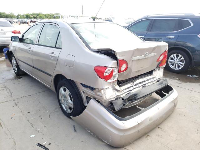 Photo 3 from auction – 2003 TOYOTA COROLLA CE with VIN 1NXBR32E13Z097971