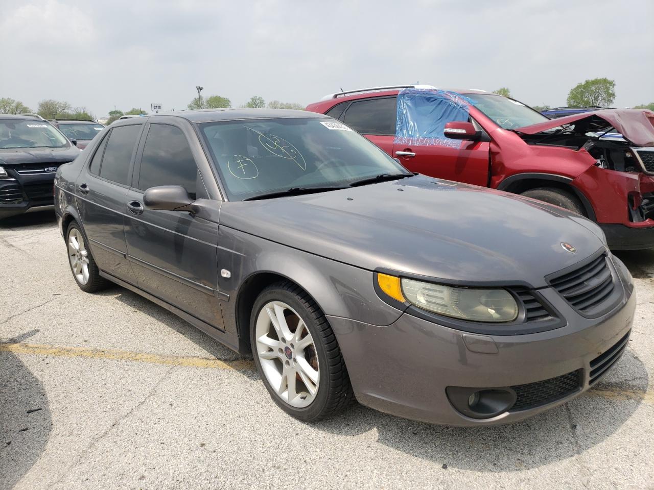 SAAB 9-5 2.3T 2007 with VIN YS3ED45G173506736 - Photo from auction