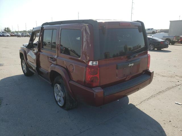 Photo 3 from auction – 2007 JEEP COMMANDER with VIN 1J8HH48K97C547424