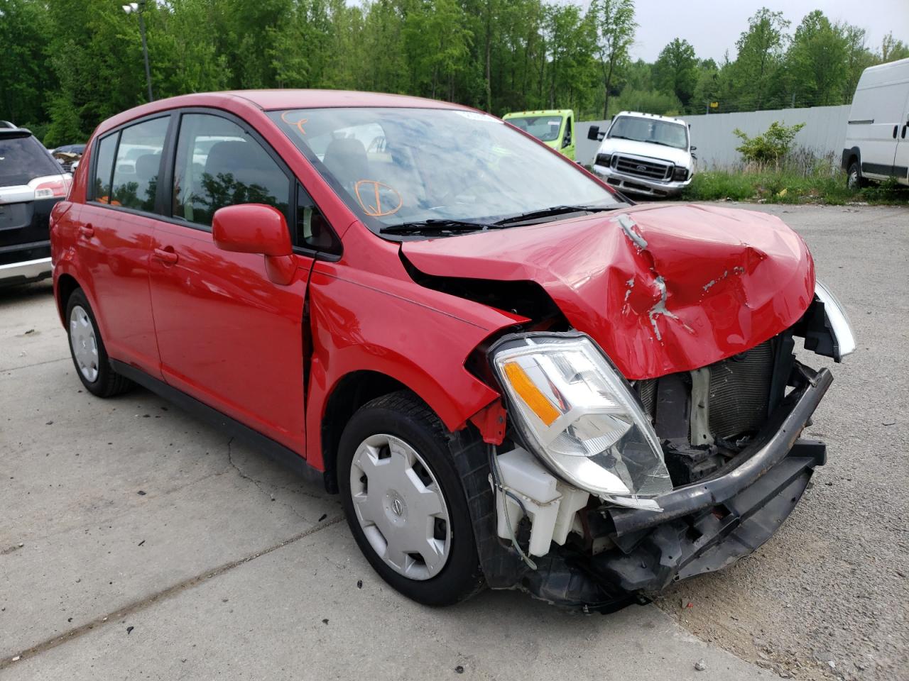 NISSAN VERSA S 2008 with VIN 3N1BC13E88L441891 - Photo from auction