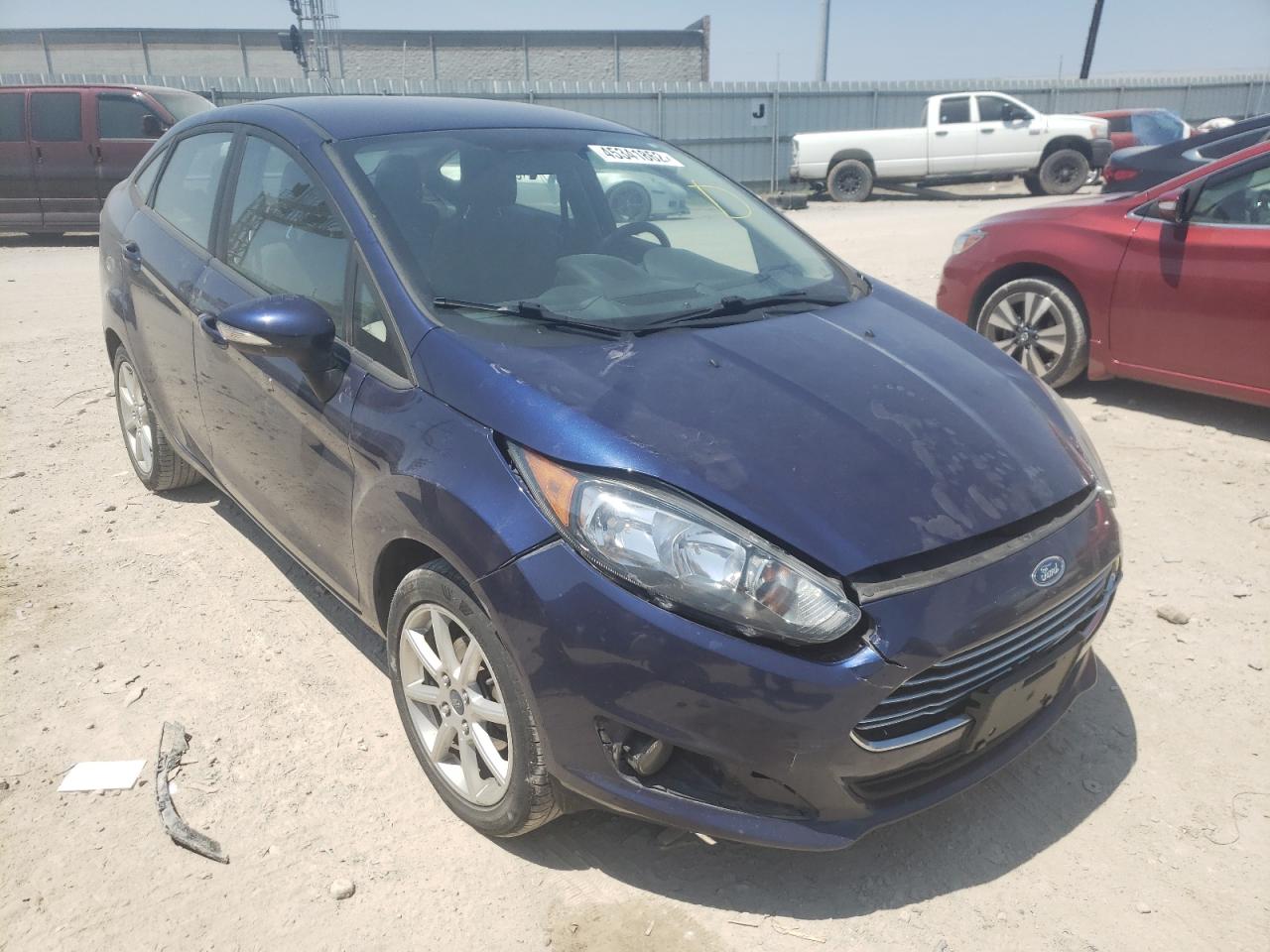 FORD FIESTA SE 2016 with VIN 3FADP4BJ8GM162367 - Photo from auction