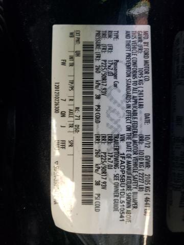 Photo 10 from auction – 2013 FORD C-MAX SEL with VIN 1FADP5BU1DL510541