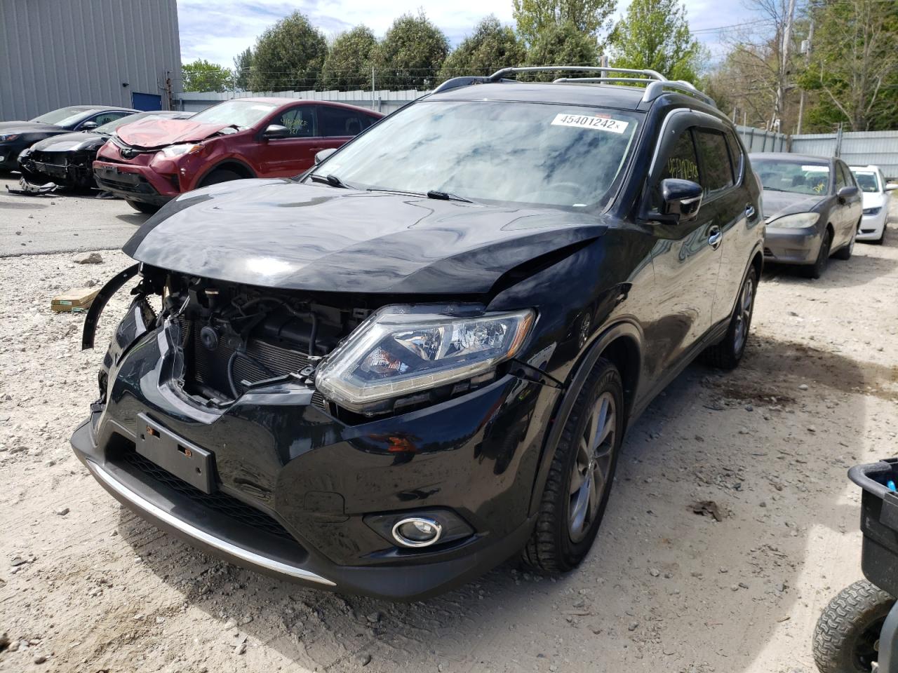 Photo 2 from auction – 2015 NISSAN ROGUE S with VIN 5N1AT2MT9FC809673