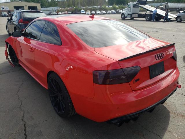 Photo 3 from auction – 2017 AUDI S5 with VIN WAUG4AFR5HA001212