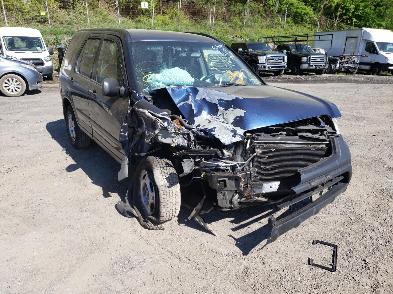 Photo 1 from auction – 2004 HONDA CR-V LX with VIN SHSRD78444U223590