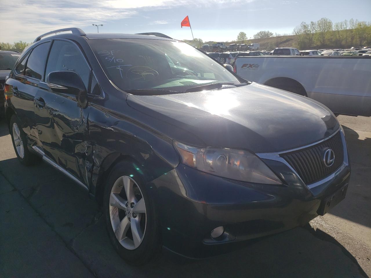LEXUS RX 350 2010 with VIN 2T2BK1BA9AC003447 - Photo from auction