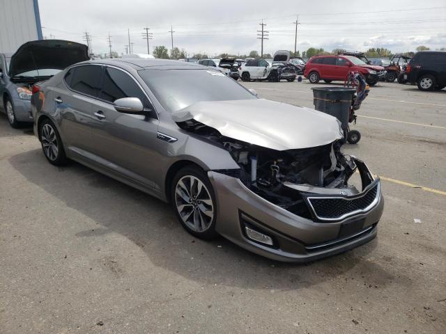 KIA OPTIMA SX 2015 with VIN 5XXGR4A66FG495648 - Photo from auction