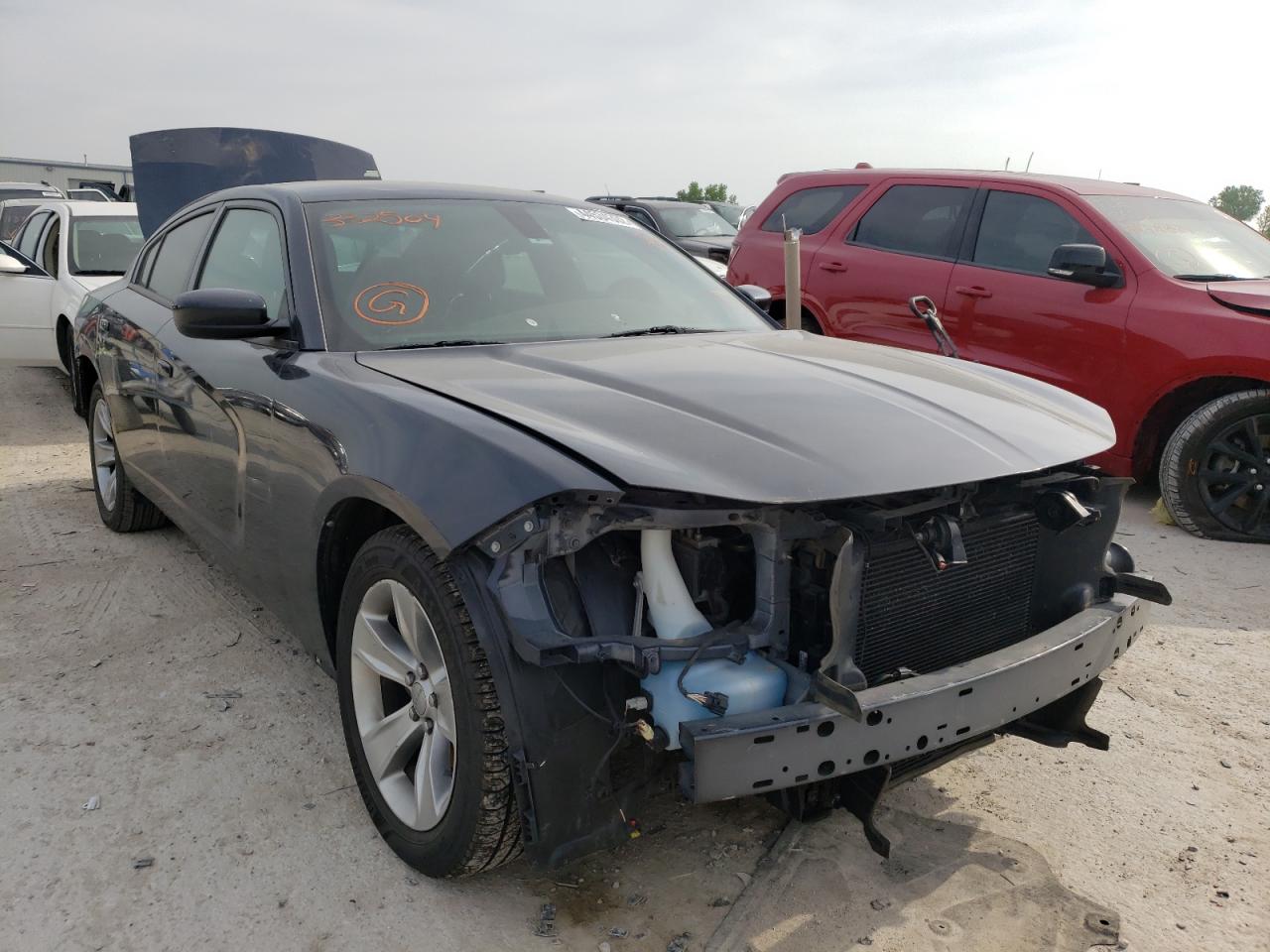 DODGE CHARGER SX 2016 with VIN 2C3CDXHG1GH332504 - Photo from auction