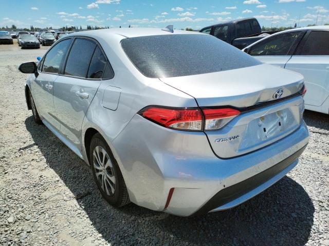 Photo 3 from auction – 2021 TOYOTA COROLLA LE with VIN JTDEAMDEXMJ030249