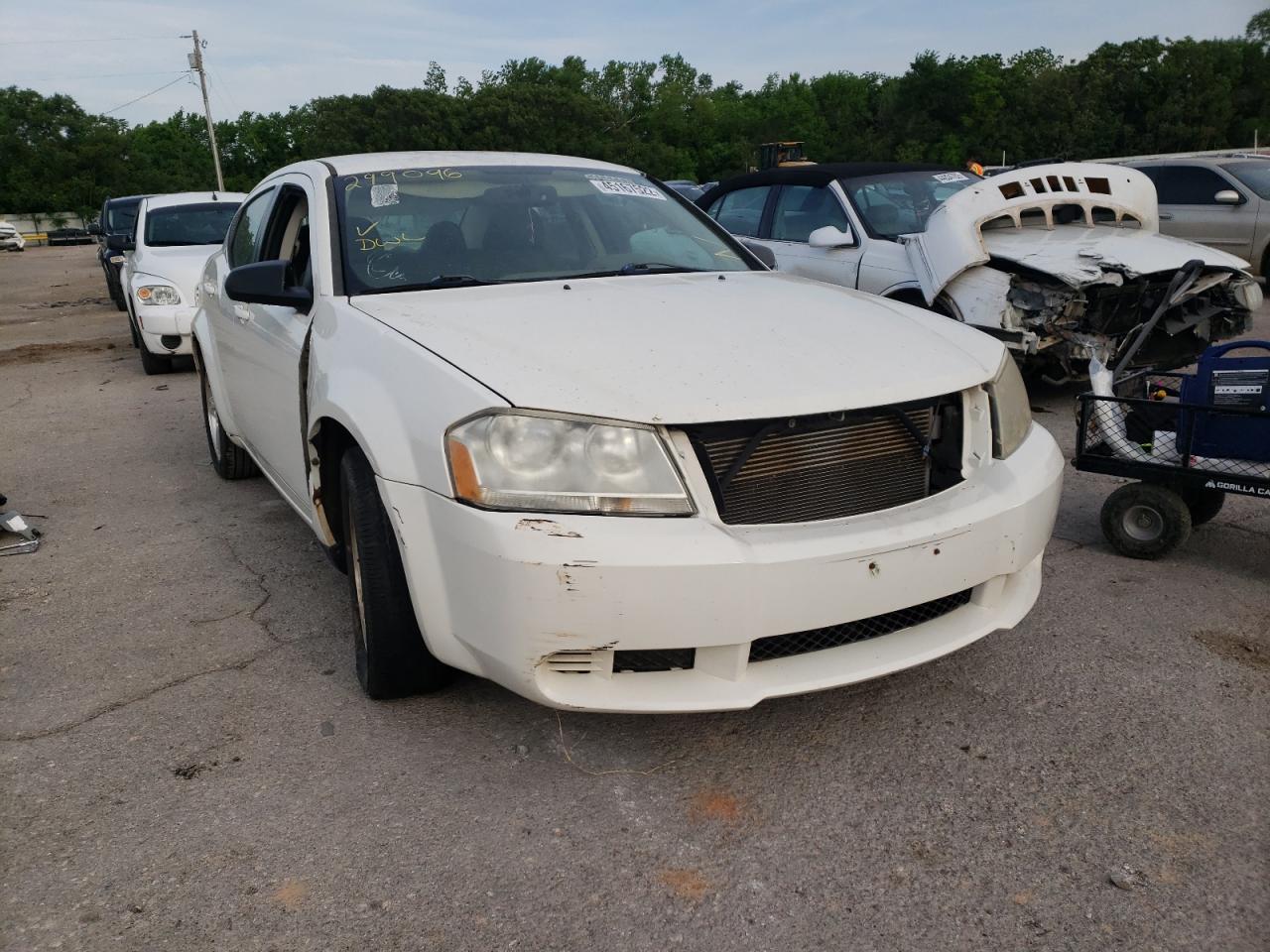 Photo 1 from auction – 2008 DODGE AVENGER SX with VIN 1B3LC56K48N299096