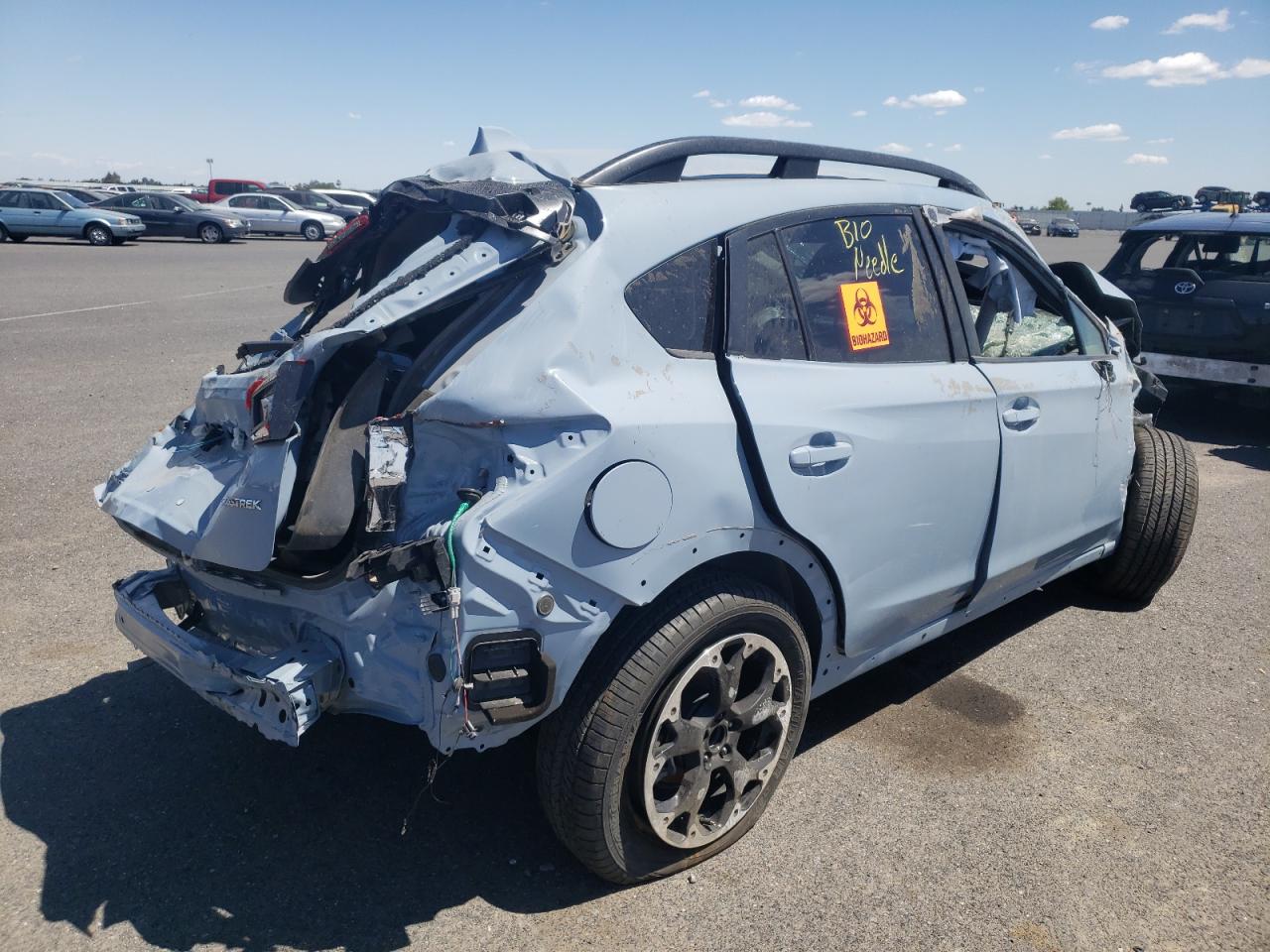 Photo 4 from auction – 2021 SUBARU CROSSTREK with VIN JF2GTAPC4M8372476