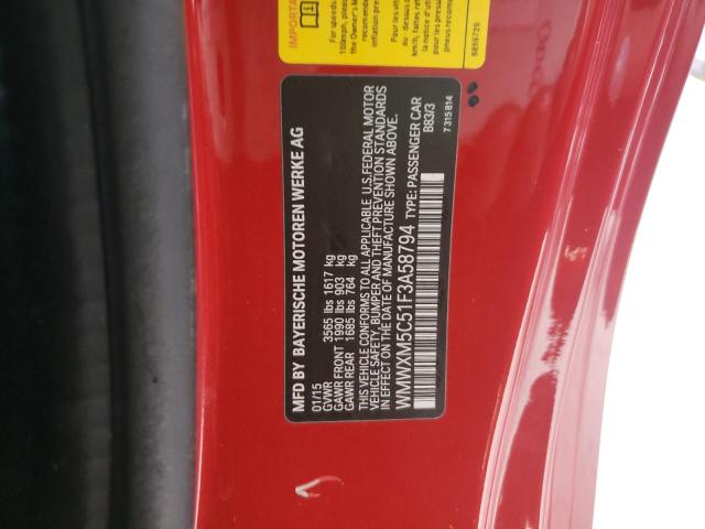 Photo 10 from auction – 2015 MINI COOPER with VIN WMWXM5C51F3A58794