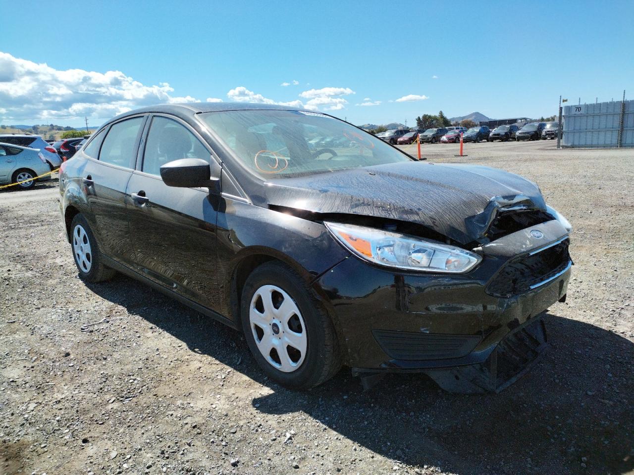 FORD FOCUS S 2018 with VIN 1FADP3E24JL246872 - Photo from auction