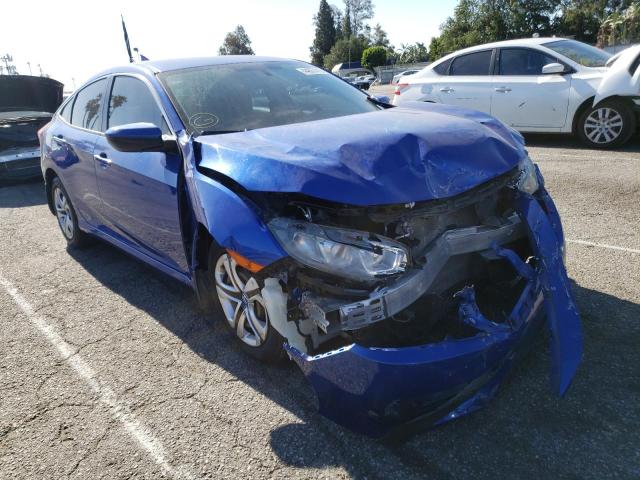 HONDA CIVIC LX 2016 with VIN 19XFC2F50GE031492 - Photo from auction