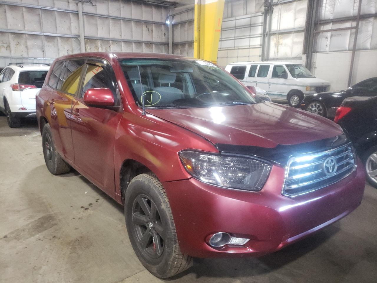 TOYOTA HIGHLANDER 2008 with VIN JTEES41A382036422 - Photo from auction