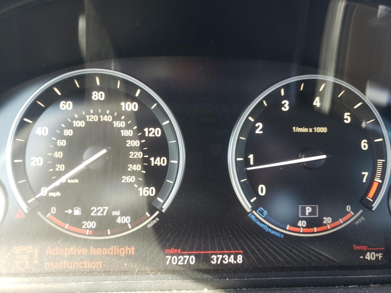 Photo 8 from auction – 2014 BMW 535 XI with VIN WBA5B3C51ED538440