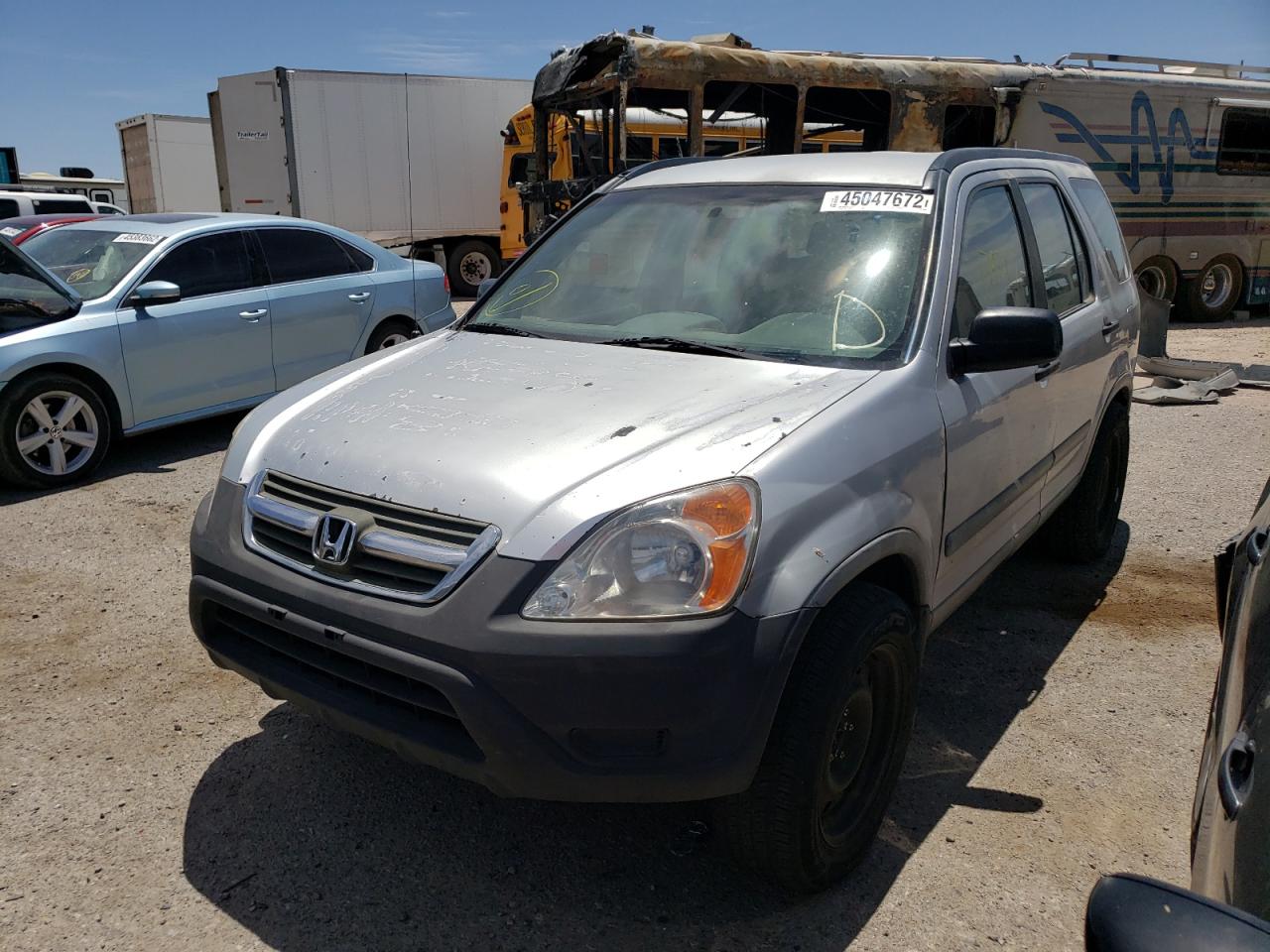 Photo 2 from auction – 2004 HONDA CR-V LX with VIN JHLRD78464C030543