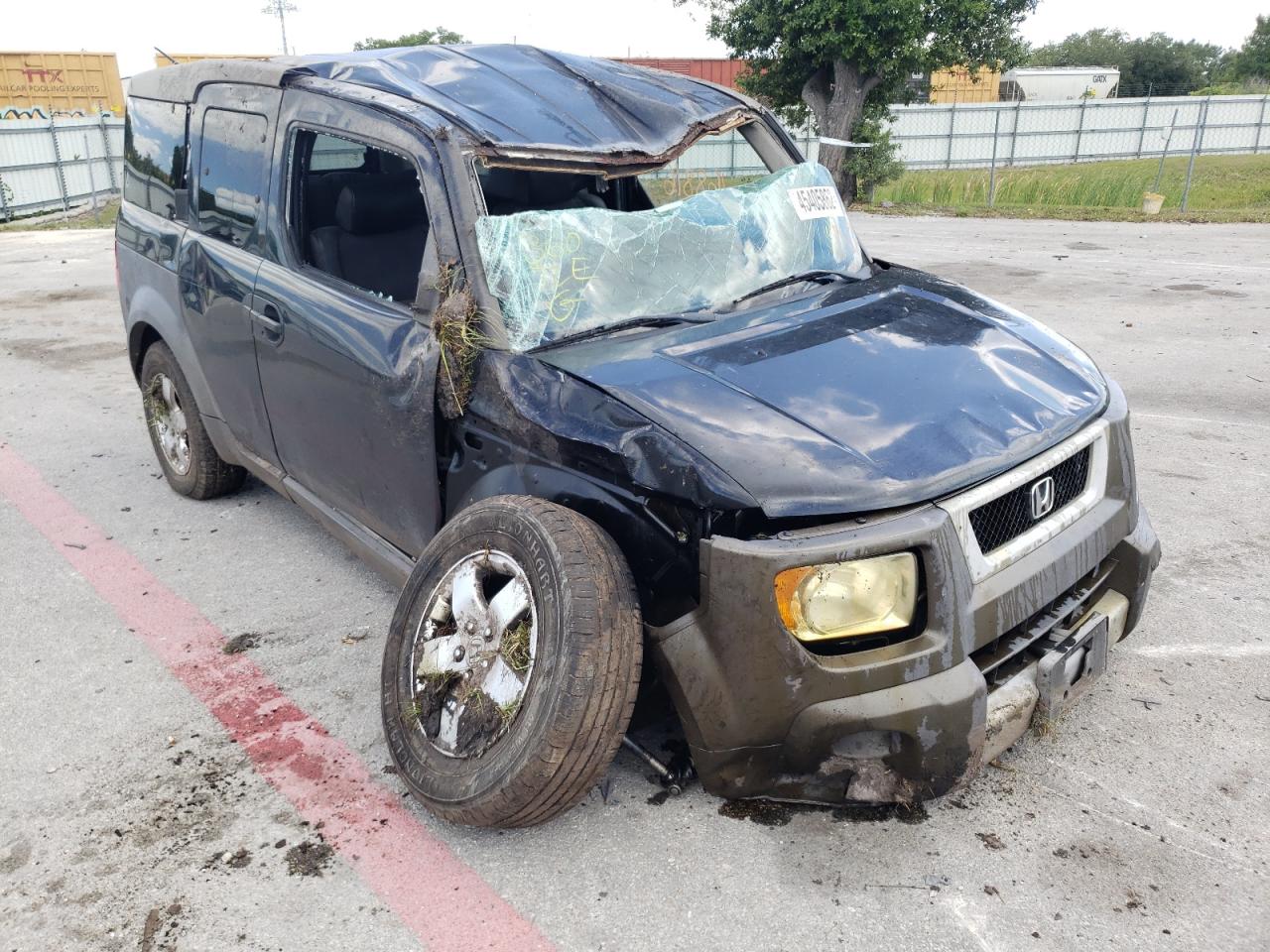 HONDA ELEMENT EX 2003 with VIN 5J6YH28583L002146 - Photo from auction