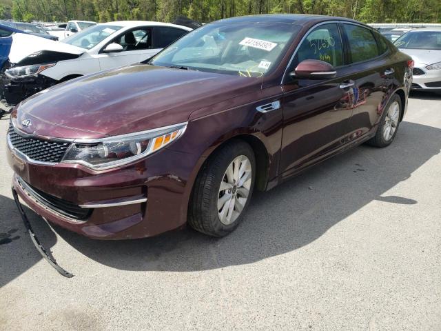 Photo 2 from auction – 2016 KIA OPTIMA EX with VIN 5XXGU4L39GG033734