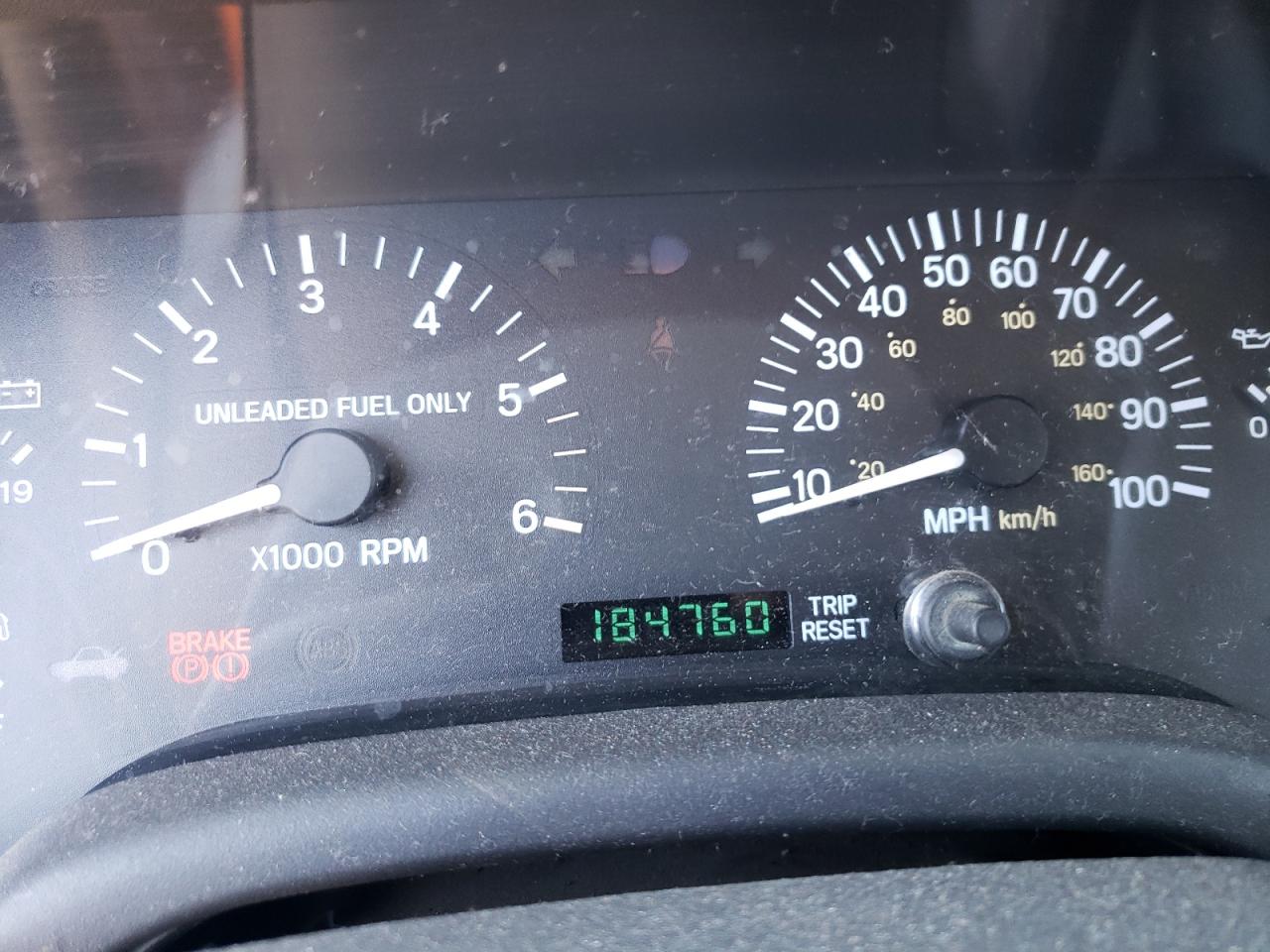 Photo 8 from auction – 1998 JEEP CHEROKEE S with VIN 1J4FJ68S5WL234443