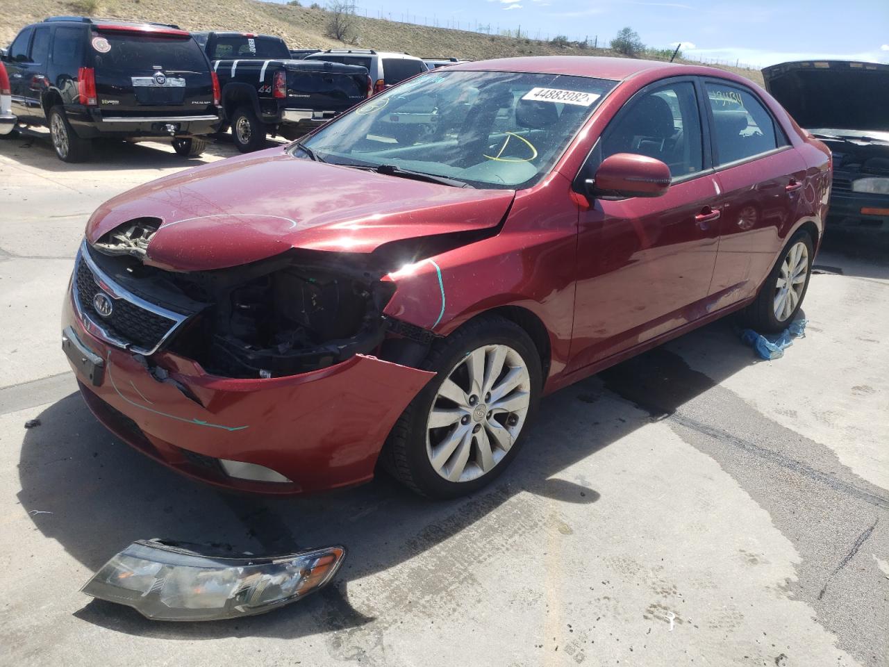 Photo 2 from auction – 2012 KIA FORTE SX with VIN KNAFW4A36C5590685