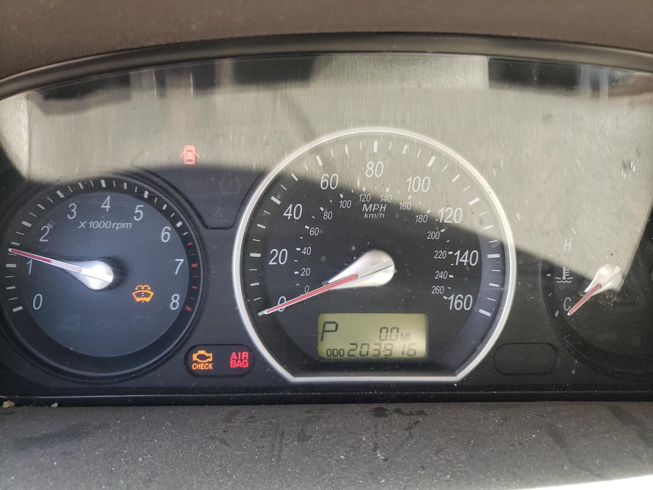 Photo 8 from auction – 2007 HYUNDAI SONATA SE with VIN 5NPEU46FX7H160655