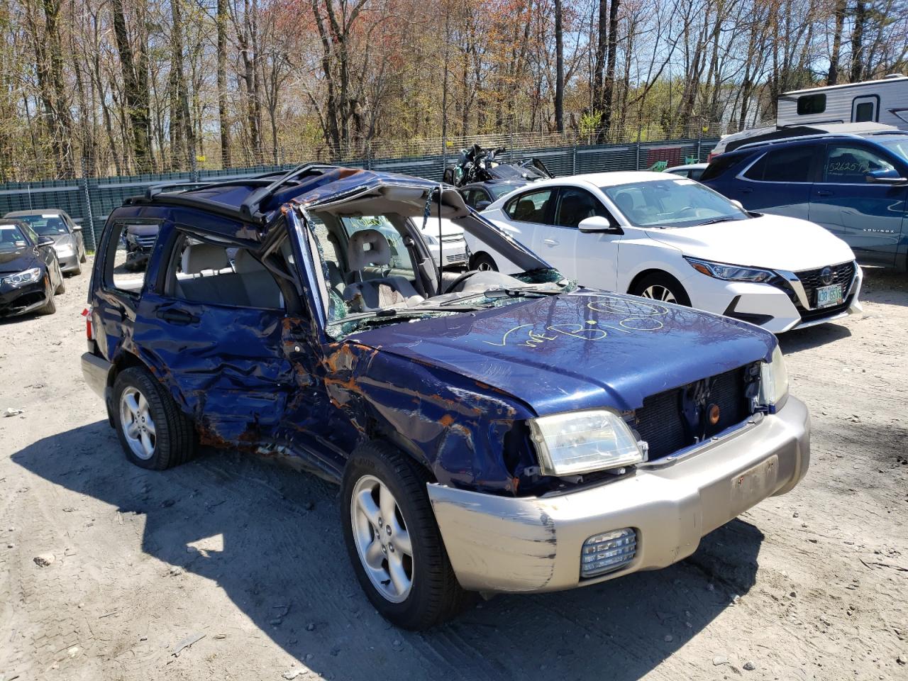 SUBARU FORESTER S 2002 with VIN JF1SF65572H752027 - Photo from auction