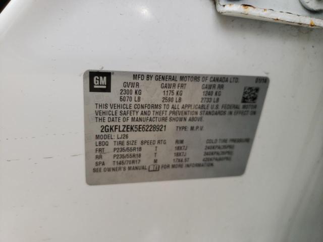 Photo 10 from auction – 2014 GMC TERRAIN DE with VIN 2GKFLZEK5E6228921