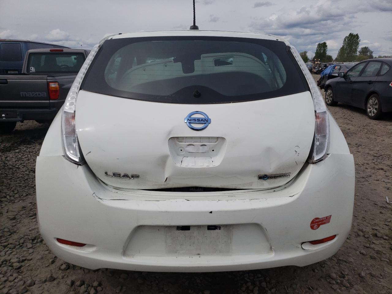 Photo 9 from auction – 2017 NISSAN LEAF S with VIN 1N4BZ0CP0HC304548