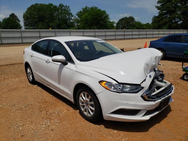 FORD FUSION S 2017 with VIN 3FA6P0G74HR274070 - Photo from auction